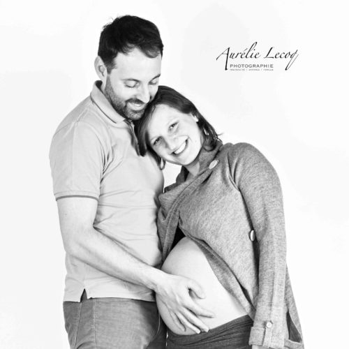 Photographie d'Aurélie Lecoq Photographie Photo nouveau-né famille grossesse